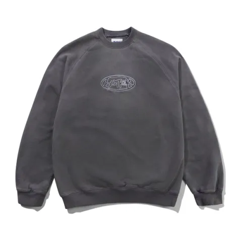 Abseil Crewneck, Washed Navy