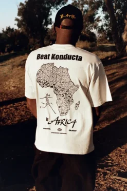 Africa Tee, White