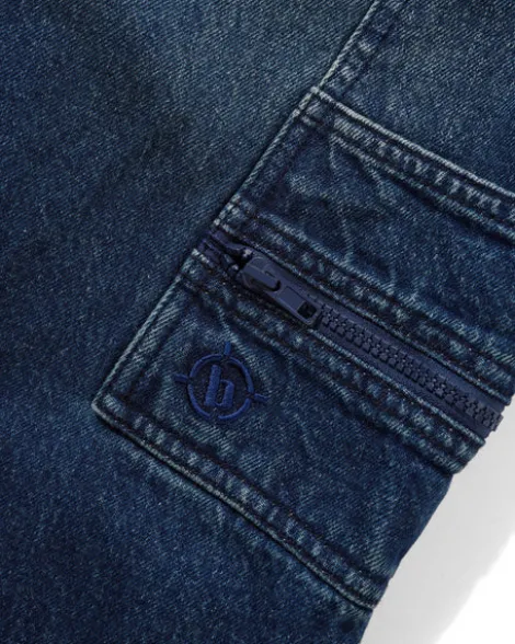 Aleka Denim Jeans, Dark Indigo
