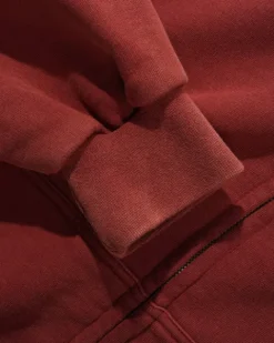 Amplify Zip-Thru Hood, Washed Russet