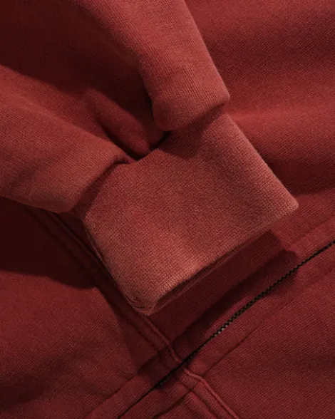Amplify Zip-Thru Hood, Washed Russet