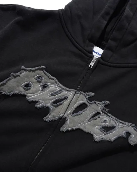 Amplify Zip-Thru Hood, Washed Black