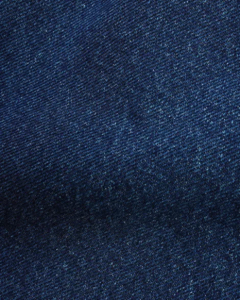 Baggy Denim Shorts, Dark Blue