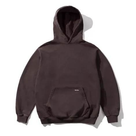 Basic Pullover Hood, Washed Chestnut