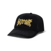 Blotch 5 Panel Cap, Black