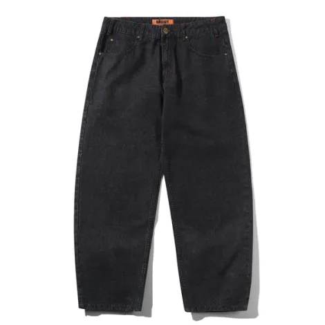 Blotch Denim Jeans, Streaky Black