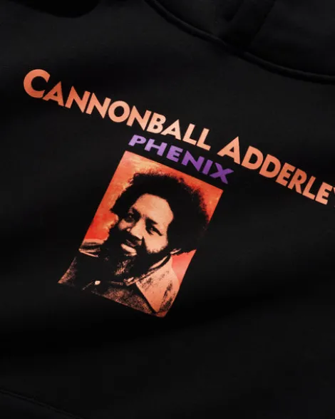 Cannonball Adderley Pullover Hood, Black