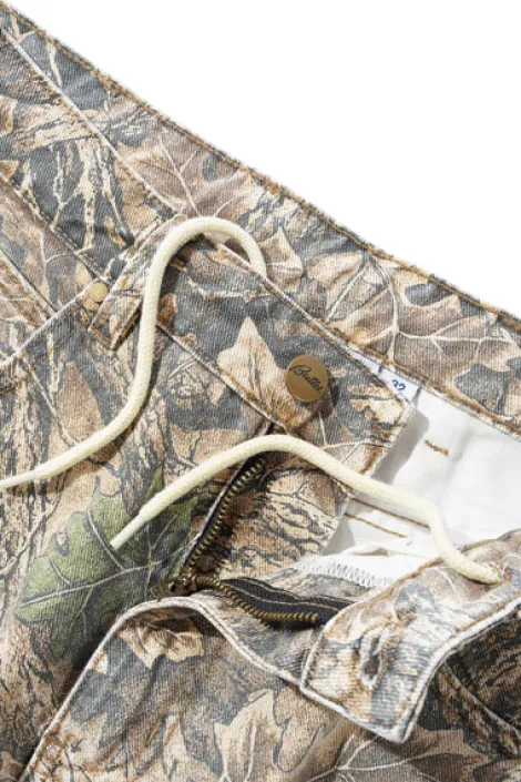 Carpenter Denim Jeans, Forest Camo