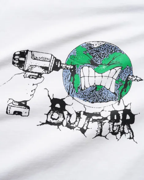 Drill Tee, White