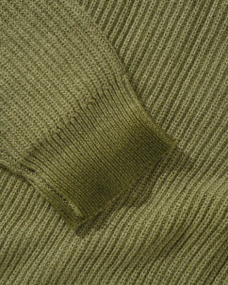 Fade Knit Sweater, Algae