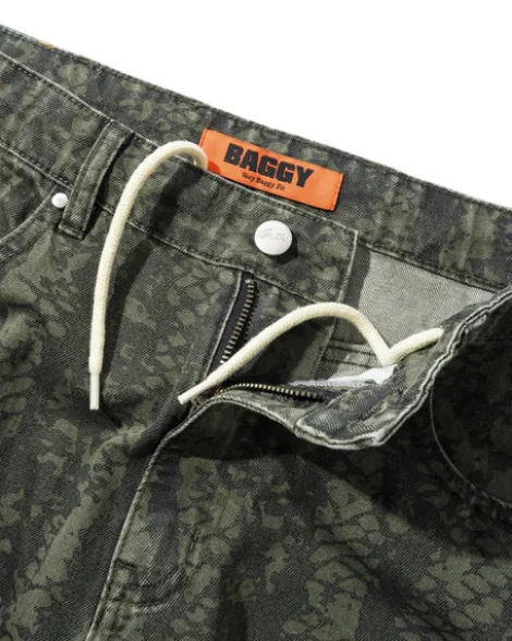 Garage Denim Jeans, Lowland Camo