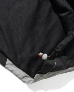 Glint Pullover Training Jacket, Black / Grey