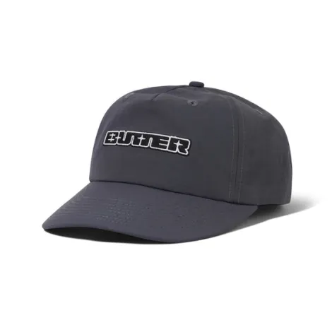 Glint Snapback Cap, Dark Grey