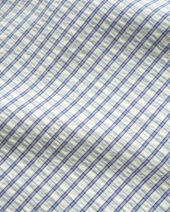 Grid S/S Shirt, Blue