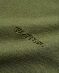 Inside Out Tee, Washed Army