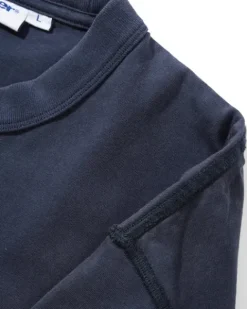 Inside Out Tee, Washed Navy