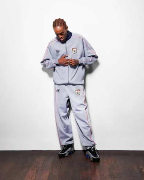 Internationale Track Pants, Grey