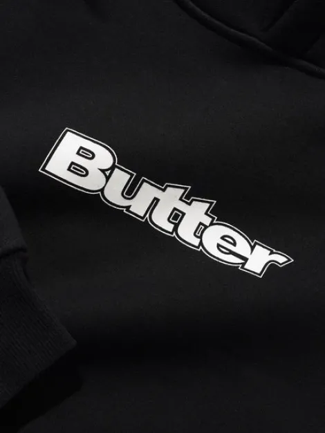 Logo Pullover Hood, Black