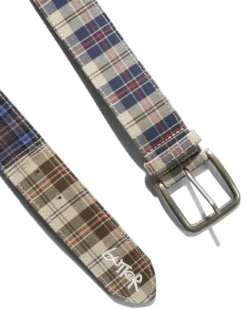 Plaid Belt, Patchwork Plaid
