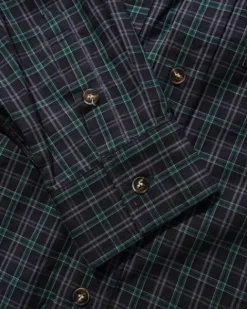Plaid Shirt, Navy / Forest