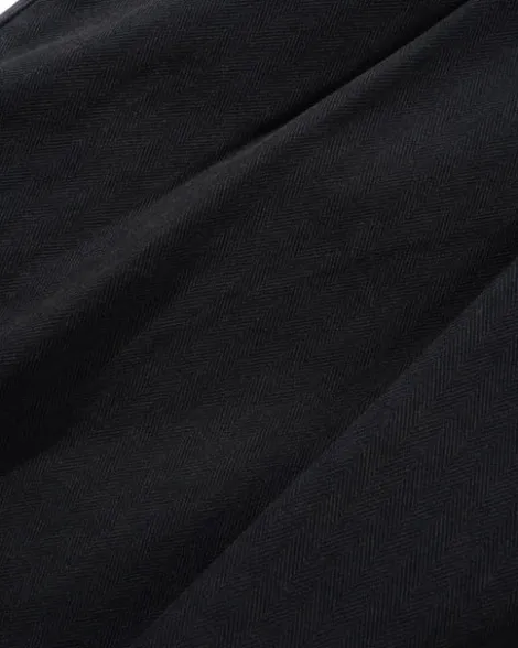Pleated Shorts, Washed Black