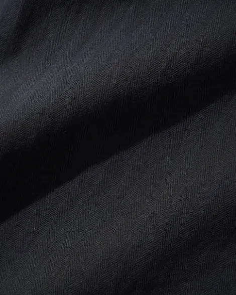 Pleated Trousers, Washed Black