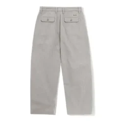 Pleated Trousers, Washed Light Grey