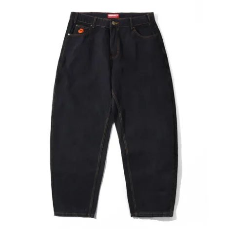 Santosuosso Denim Jeans, Stonewash Black