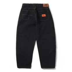 Santosuosso Denim Jeans, Stonewash Black