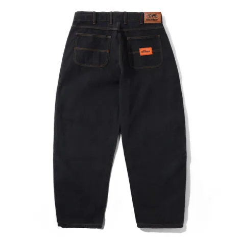 Santosuosso Denim Jeans, Stonewash Black