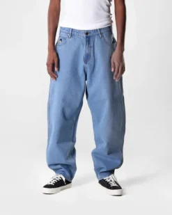 Santosuosso Denim Jeans, Washed Indigo