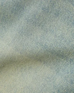 Scorpion Stitch Denim Shorts, Tinted Light Blue