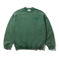 Scrubbed Crewneck, Fern
