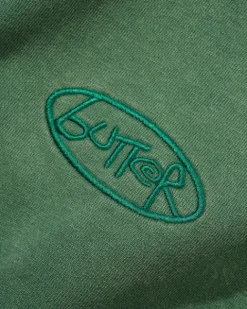 Scrubbed Crewneck, Fern