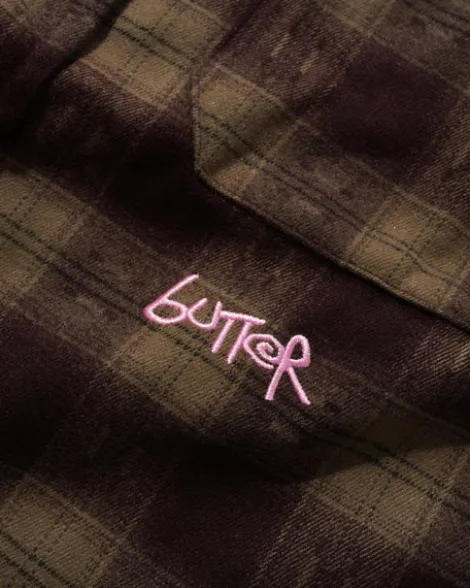 Sirocco Shirt, Plum / Taupe
