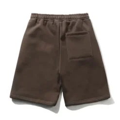 Sketch Fleece Shorts, Brown