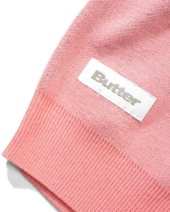 Spike Knit Sweater, Light Pink
