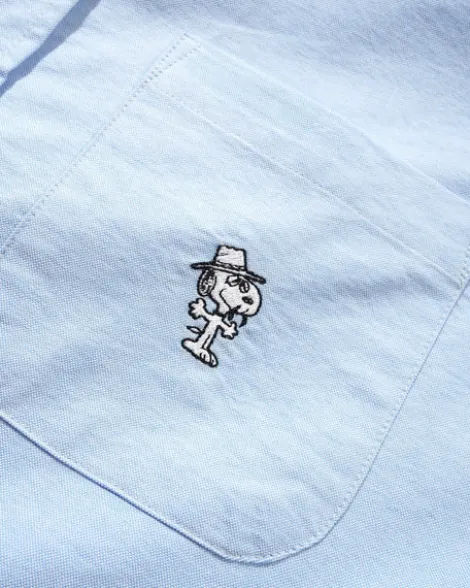 Spike Oxford Shirt, Blue