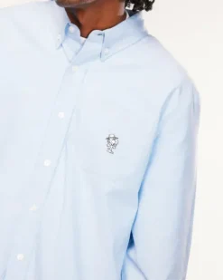 Spike Oxford Shirt, Blue