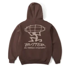 Terrain Pullover Hood, Brown