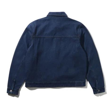 Trucker Denim Jacket, Dark Blue