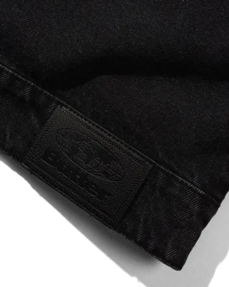 Trucker Denim Jacket, Washed Black
