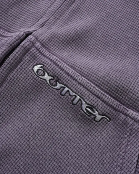 Waffle Zip-Thru Hood, Urchin Overdye
