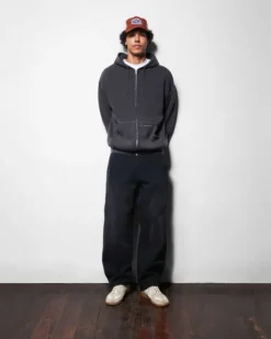 Waffle Zip-Thru Hood, Urchin Overdye