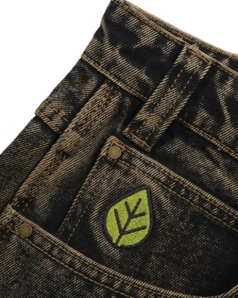 Weathergear Denim Jeans, Brown Tint