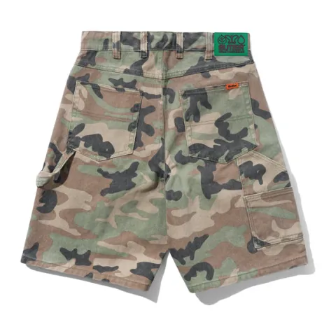 Weathergear Denim Shorts, Woodland Camo