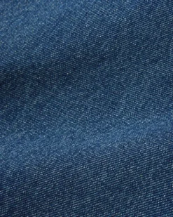 Wide Cut Denim Jeans, Mid Blue