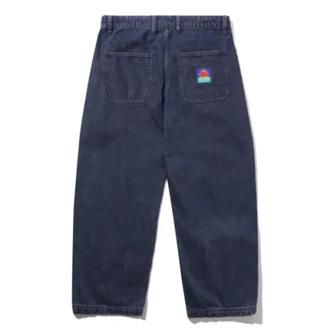 Work Pants, Distressed Tinted Indigo